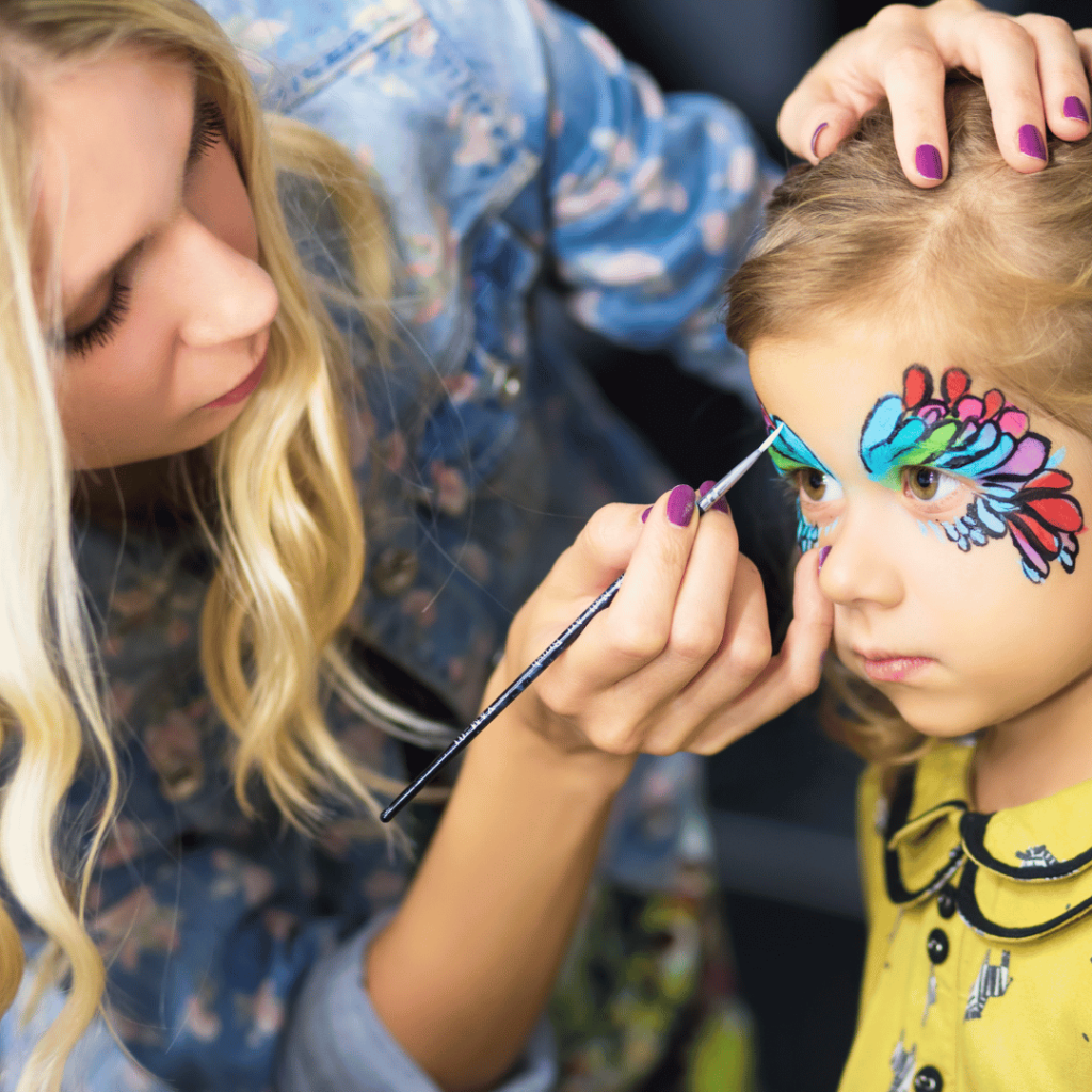 Animation maquillage enfants pour événement d'entreprise Le Havre