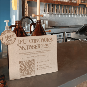 Animation jeu concours pour bar et restaurant L'Havrais Bière Le Havre