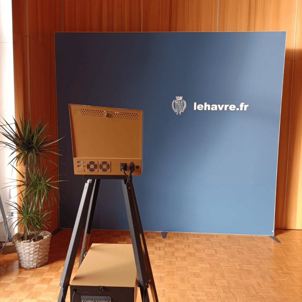 Location borne selfie Mairie Le Havre