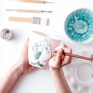 Atelier peinture du céramique Le Havre